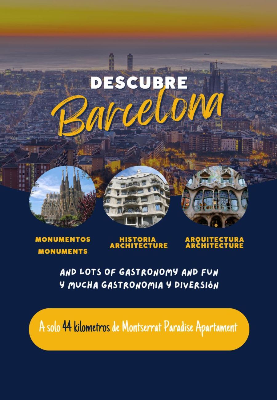 Alojamiento En Montserrat- Montserrat Paradise Apartament Monistrol de Montserrat Екстериор снимка